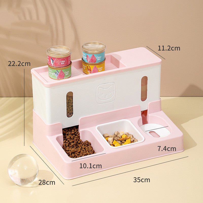 Automatic Pet Feeder Automatic Refilling Cat Drinking Water