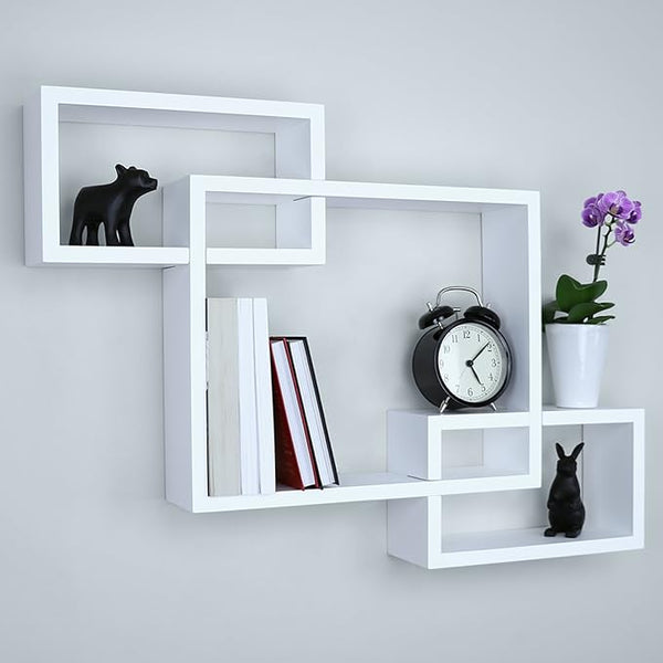 Cube Floating Decorative Wall Shelf - Bunabo