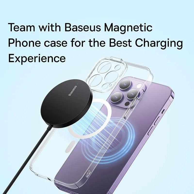 Baseus 15W Magnetic Wireless Charger - Bunabo