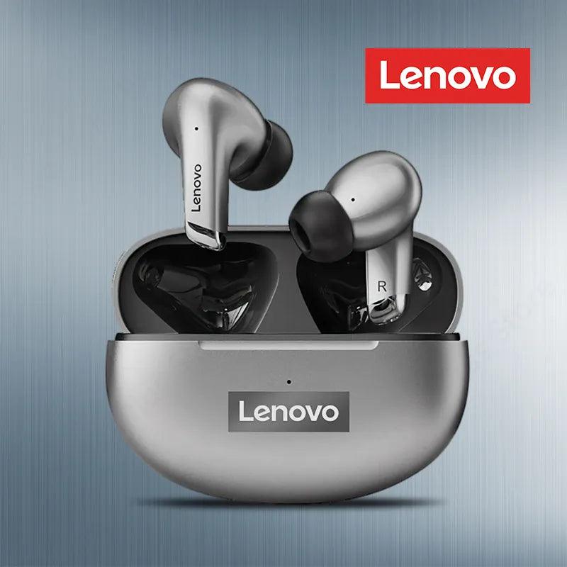 Lenovo LP5 Wireless Bluetooth Earbuds HiFi Music Earphone With Mic Headphones Sports Waterproof Headset - Bunabo