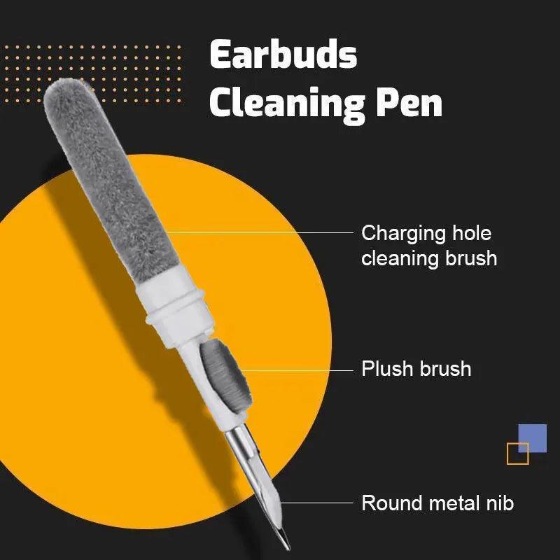 Bluetooth Earphone Cleaner Kit For Airpods Pro 1 2 3 Earbuds Case Cleaning Pen Brush Tool For Xiaomi Huawei Lenovo Headset - Bunabo